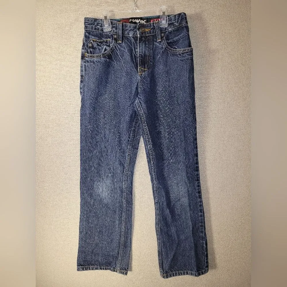 Tony Hawk Kids Size 12 Slim Straight Jeans - Dark Blue